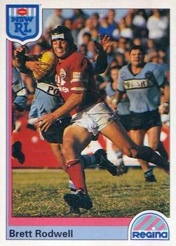 1992 Regina NSW Rugby League #92 Brett Rodwell Front